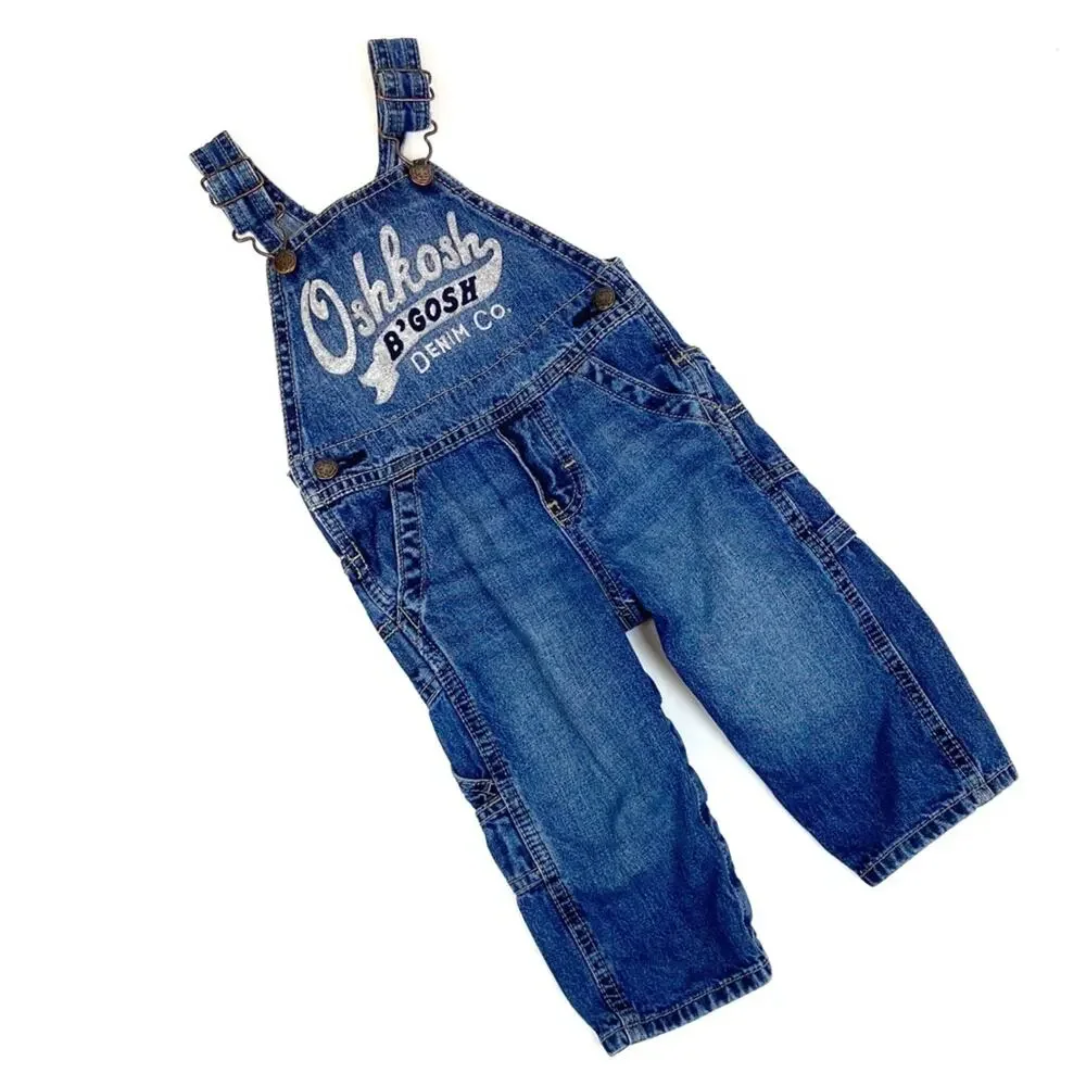 Oshkosh B’gosh Jean Overalls Size 12MO